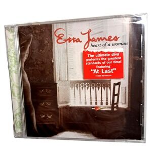 The‎ Heart of a Woman by Etta James (CD, Jun-1999) New Sealed Y2K Music